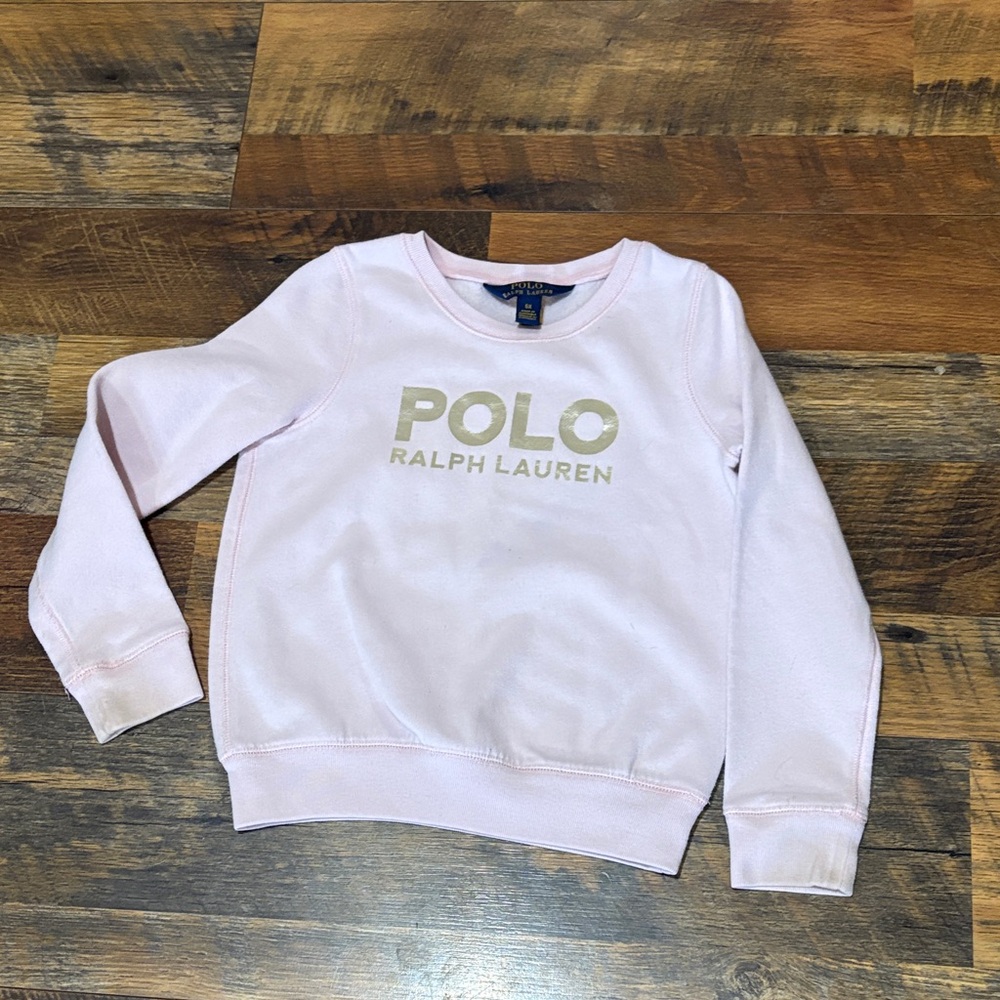 Polo by‎ Ralph Lauren Kids Light Pink Sweatshirt